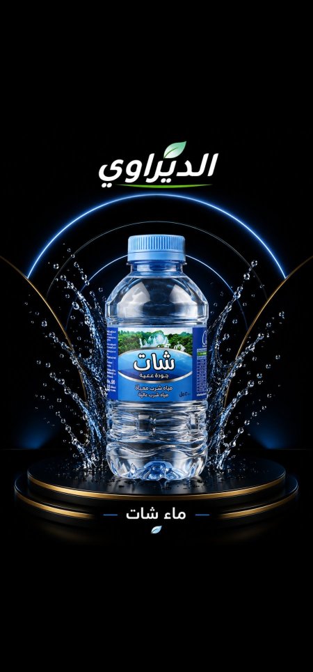 ماء شات 24حبة 200مل